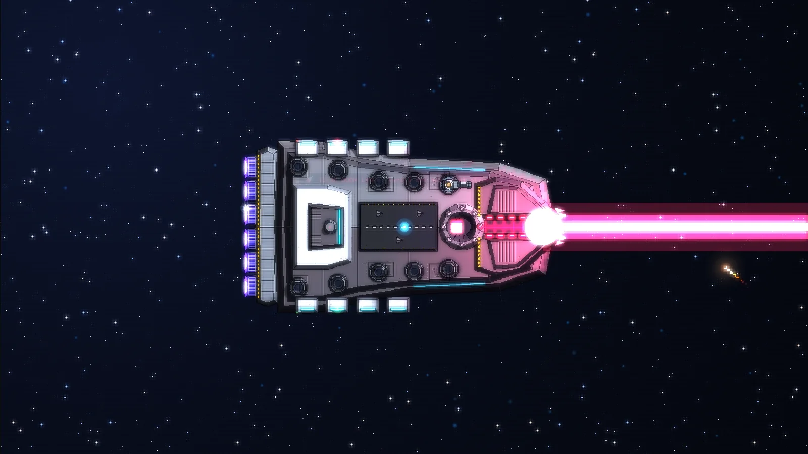 Orbit 68 Dreadnought Supercapital Ship in Deep Space